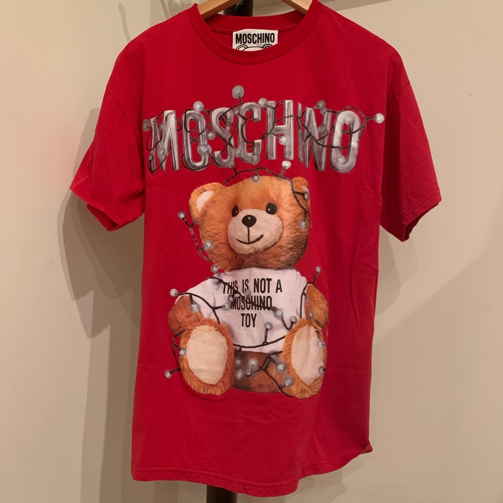 Moschino Teddy Bear Print T-shirt